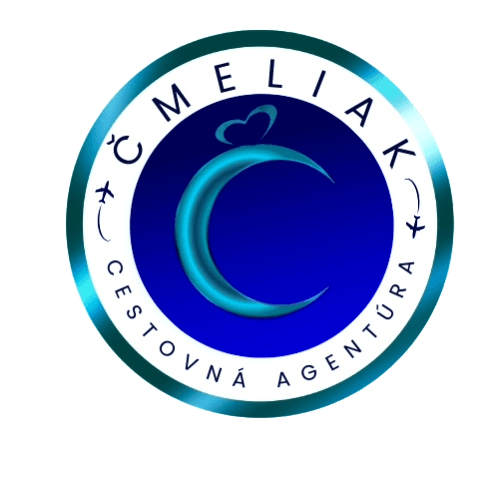 Logo cestovnej agentúry S Čmeliakom Martin – bezpečná dovolenka a zájazdy.